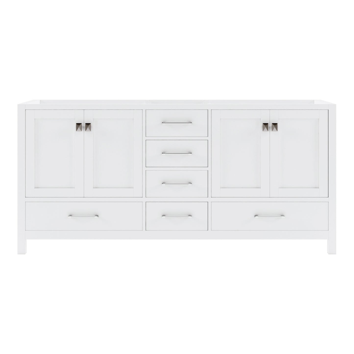 Caroline Avenue 72" Double Cabinet in White