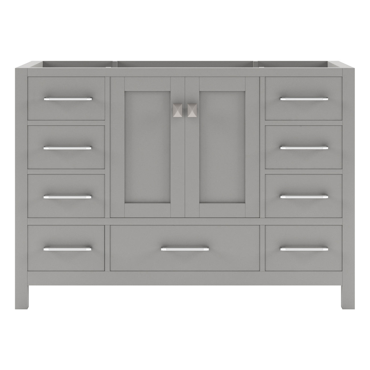 Caroline Avenue 48" Single Cabinet in Gray