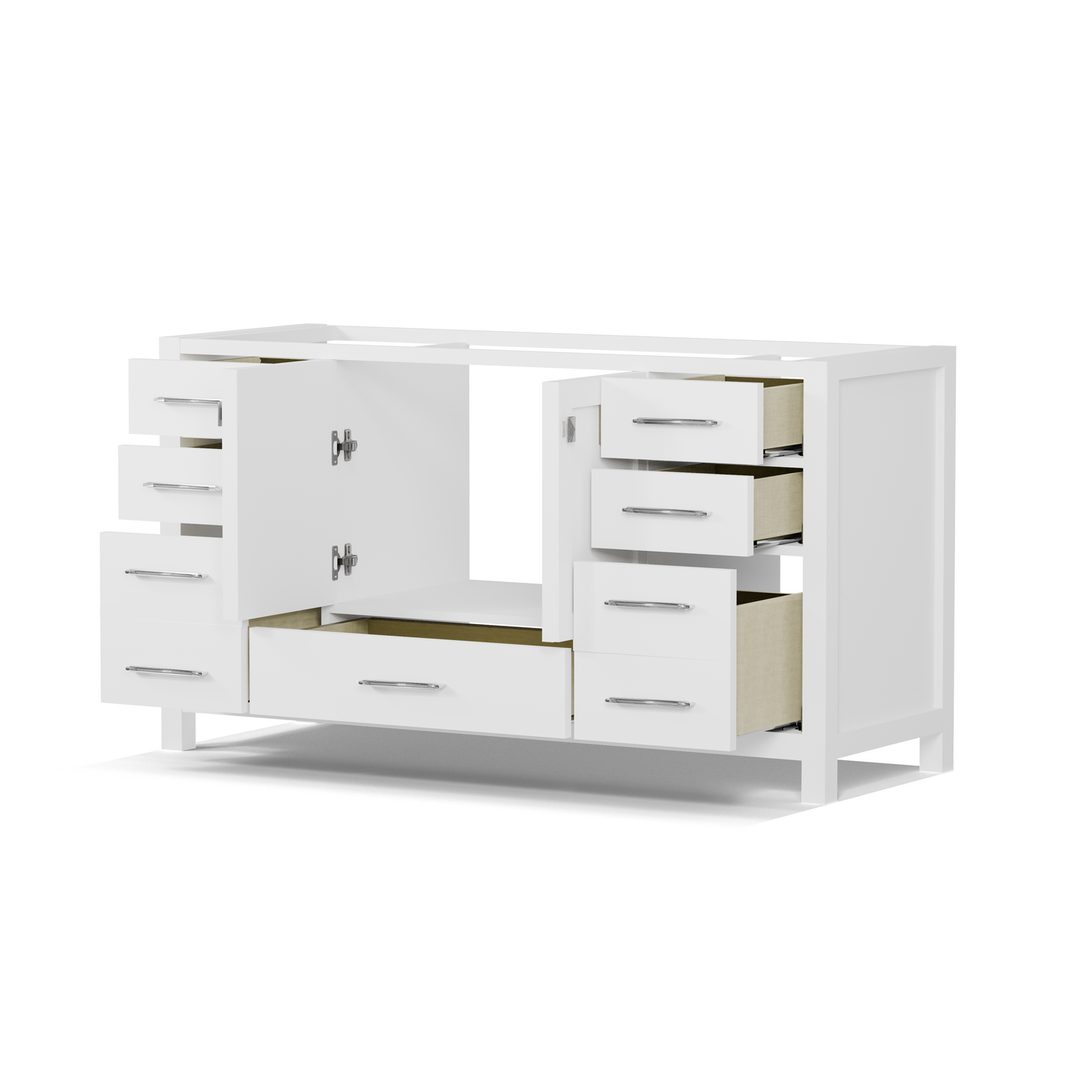 Caroline Avenue 60" Single Cabinet in White
