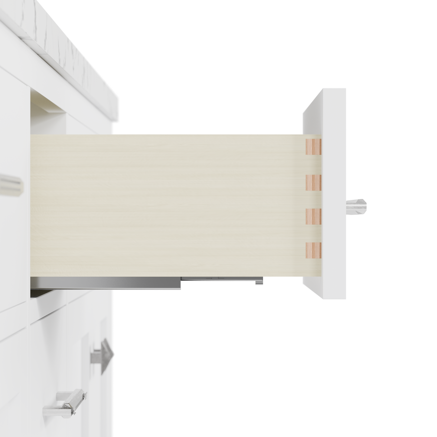 Caroline 72" Double Bath Vanity in White with Cultured Marble Quartz Top and Round Sinks