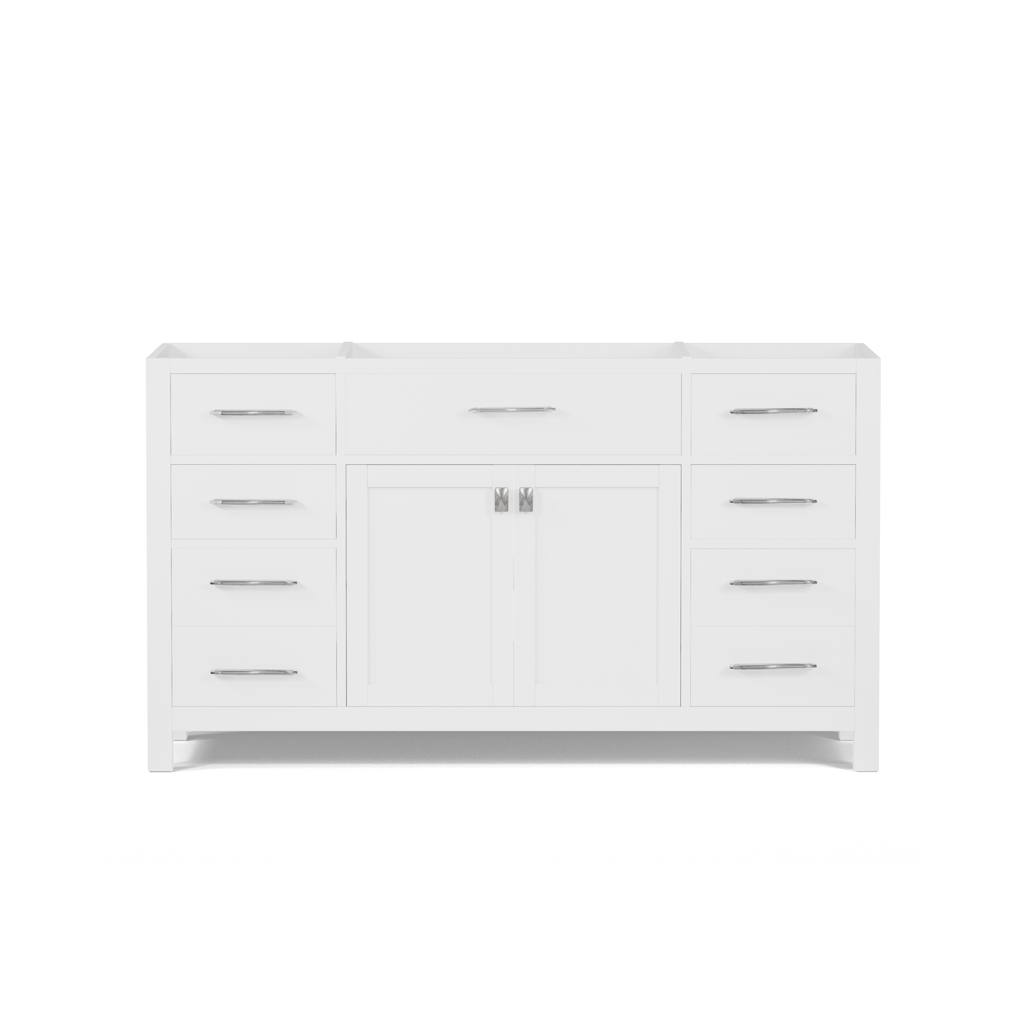 Caroline 60" Single Cabinet in White