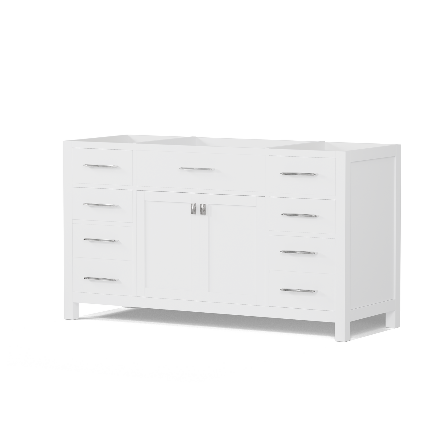 Caroline 60" Single Cabinet in White
