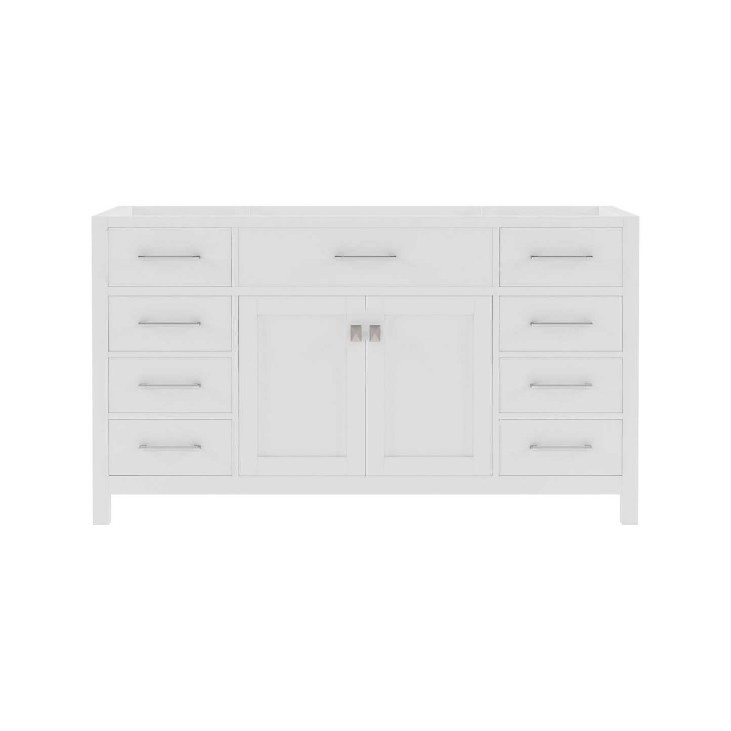 Caroline 60" Single Cabinet in White