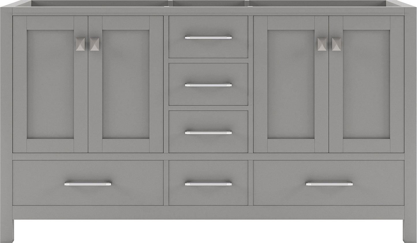 Caroline Avenue 60" Double Vanity Cabinet