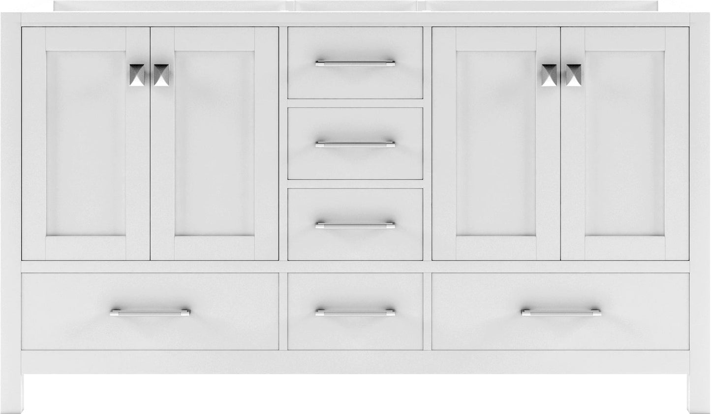 Caroline Avenue 60" Double Vanity Cabinet