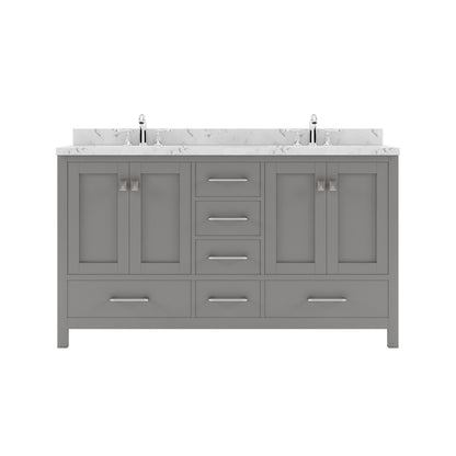 Caroline Avenue 60" Double Vanity Cabinet