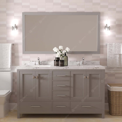 Caroline Avenue 60" Double Vanity Cabinet