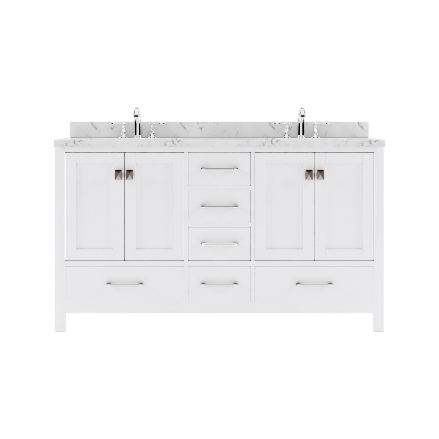 Caroline Avenue 60" Double Vanity Cabinet