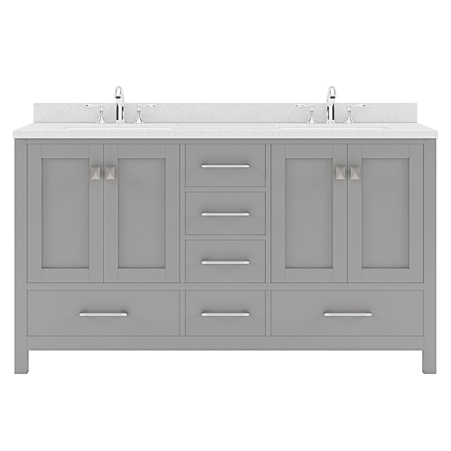 Caroline Avenue 60" Double Vanity Cabinet