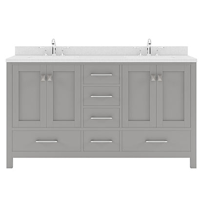 Caroline Avenue 60" Double Vanity Cabinet