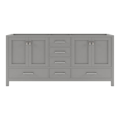 Caroline Avenue 72" Double Vanity Cabinet