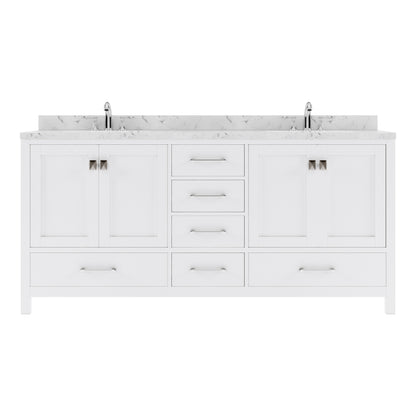 Caroline Avenue 72" Double Vanity Cabinet