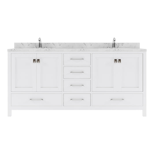 Caroline Avenue 72" Double Vanity Cabinet