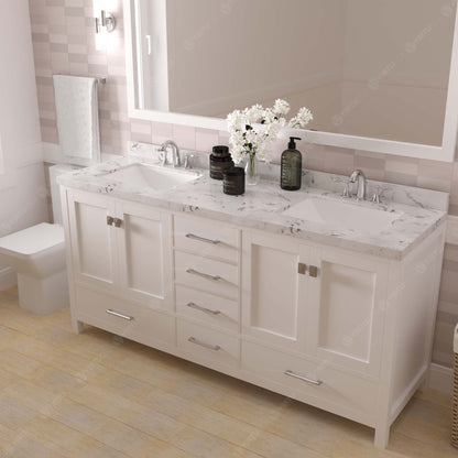 Caroline Avenue 72" Double Vanity Cabinet