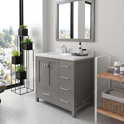 Caroline Avenue 36" Single Vanity Cabinet