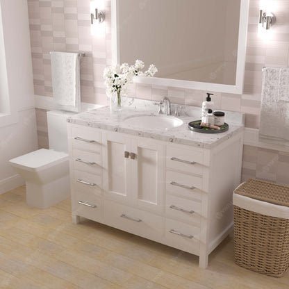 Caroline Avenue 48" Single Cabinet in White