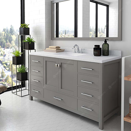 Caroline Avenue 60" Single Vanity Cabinet