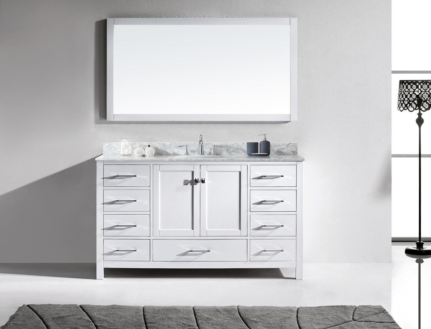 Caroline Avenue 60" Single Vanity Cabinet