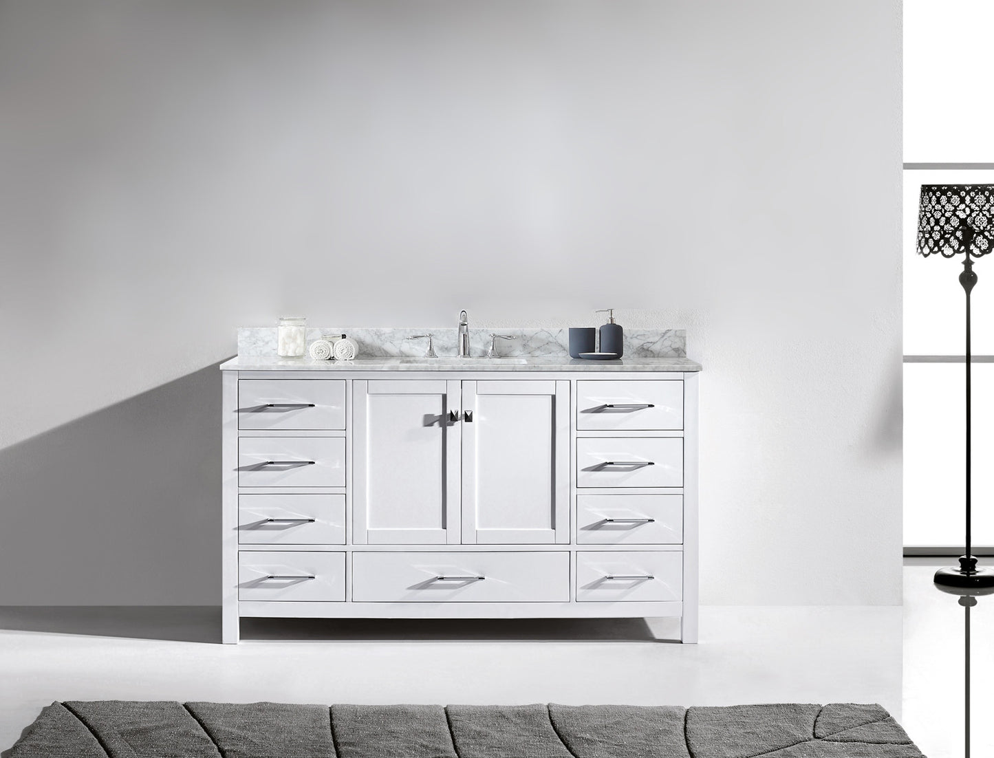 Caroline Avenue 60" Single Vanity Cabinet