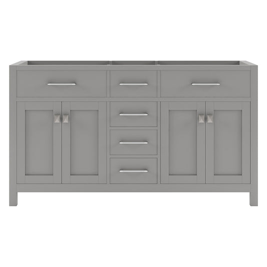 Caroline 60" Double Cabinet in Gray