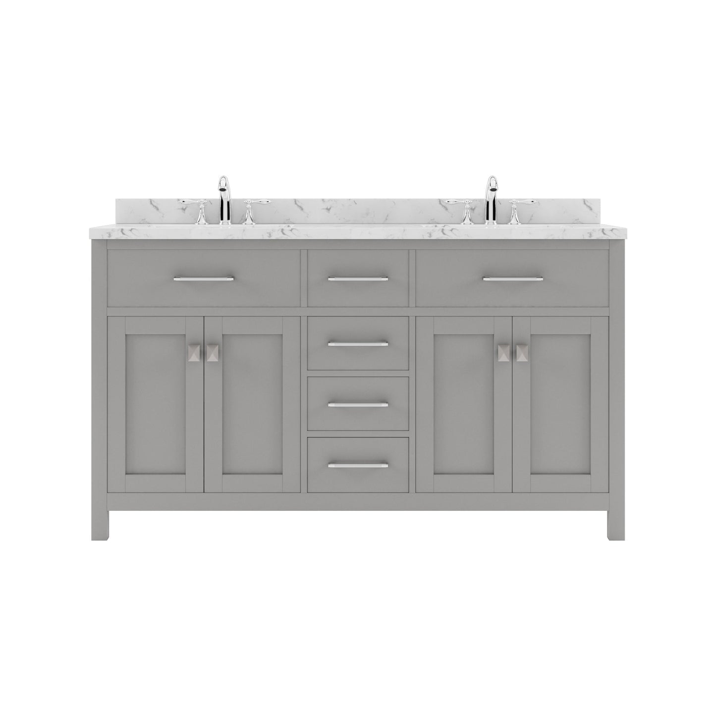 Caroline 60" Double Vanity Cabinet