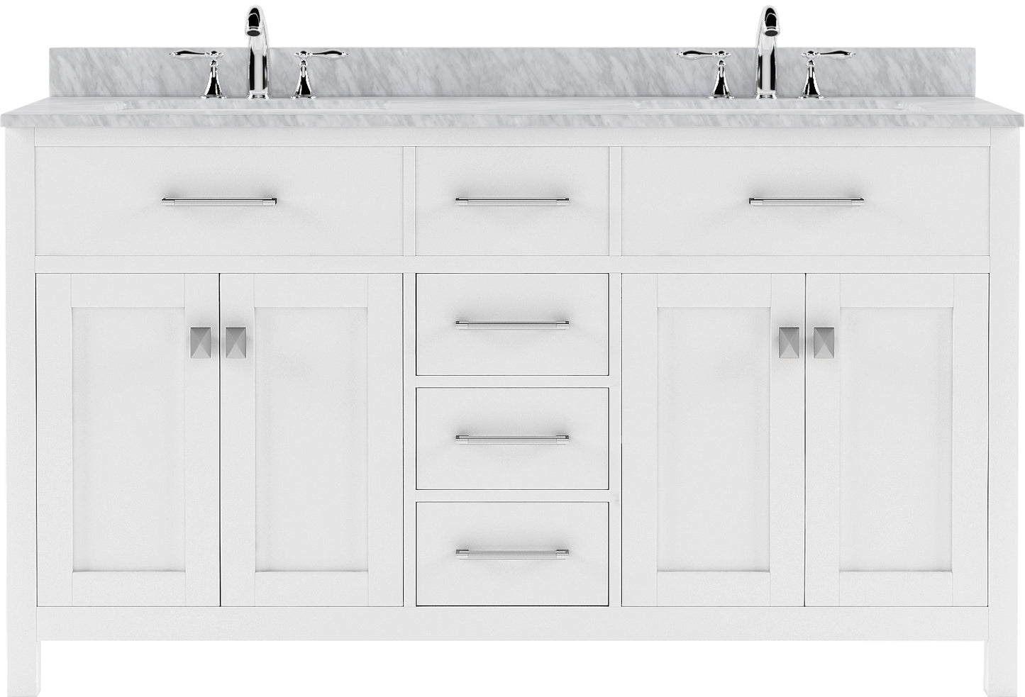 Caroline 60" Double Vanity Cabinet