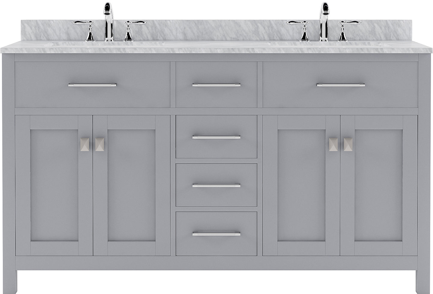 Caroline 60" Double Vanity Cabinet