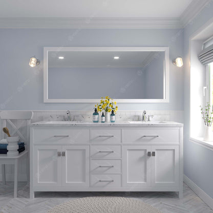 Caroline 72" Double Vanity Cabinet