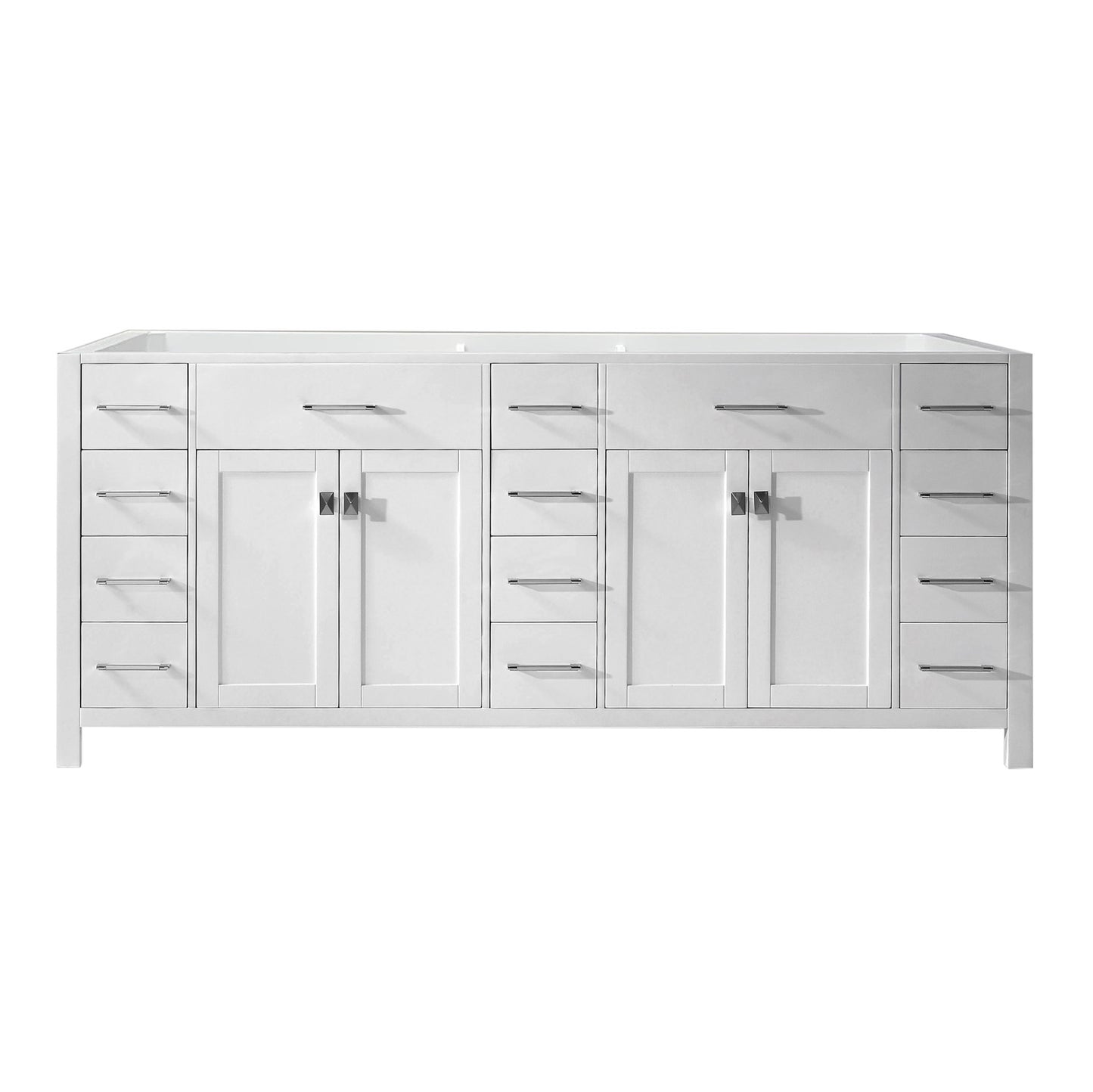 Caroline Parkway 78" Double Vanity Cabinet