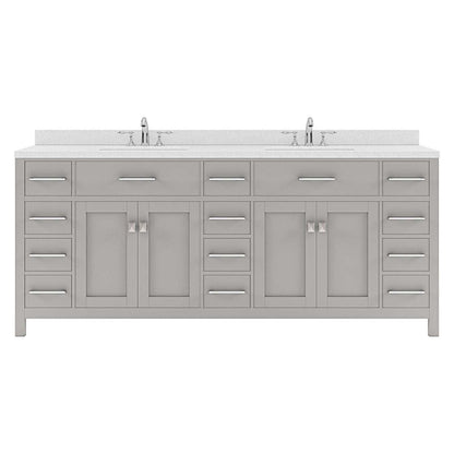 Caroline Parkway 78" Double Vanity Cabinet