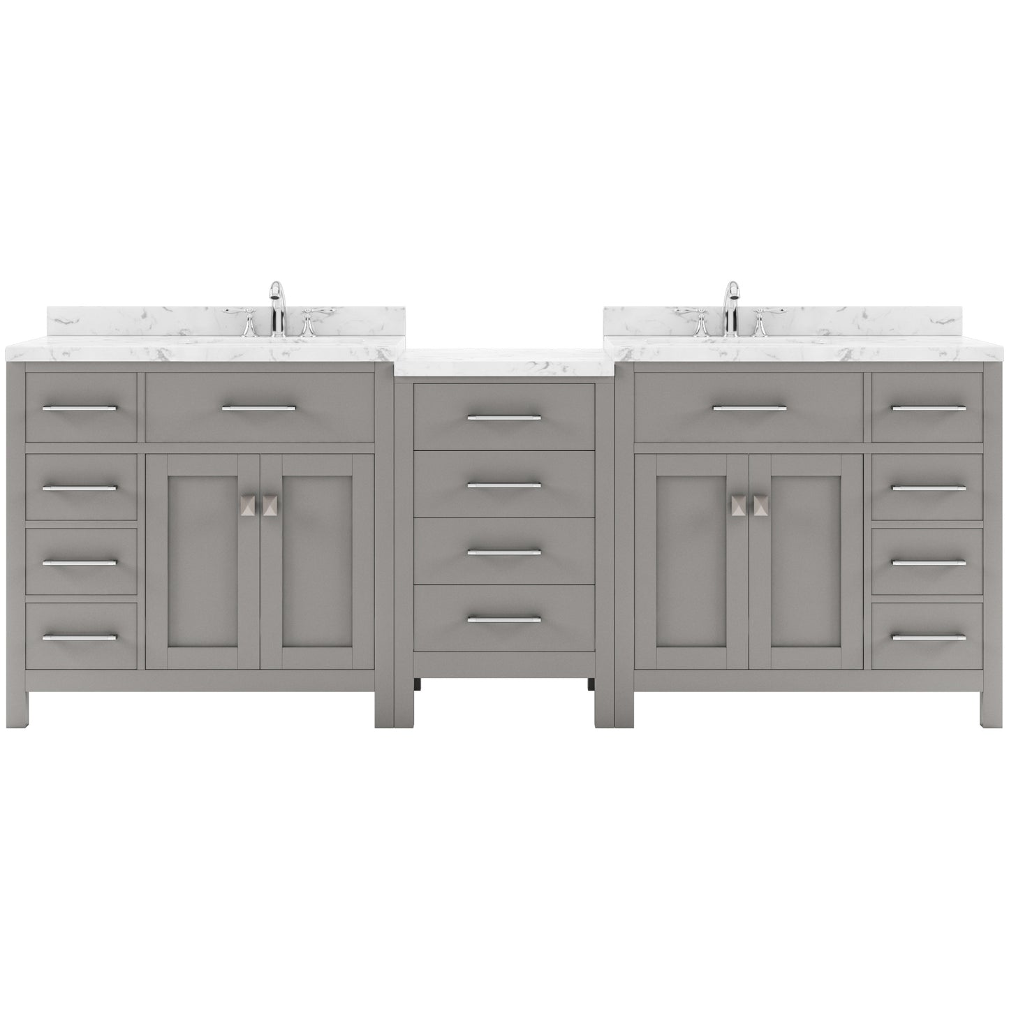 Caroline Parkway 93" Double Vanity Cabinet