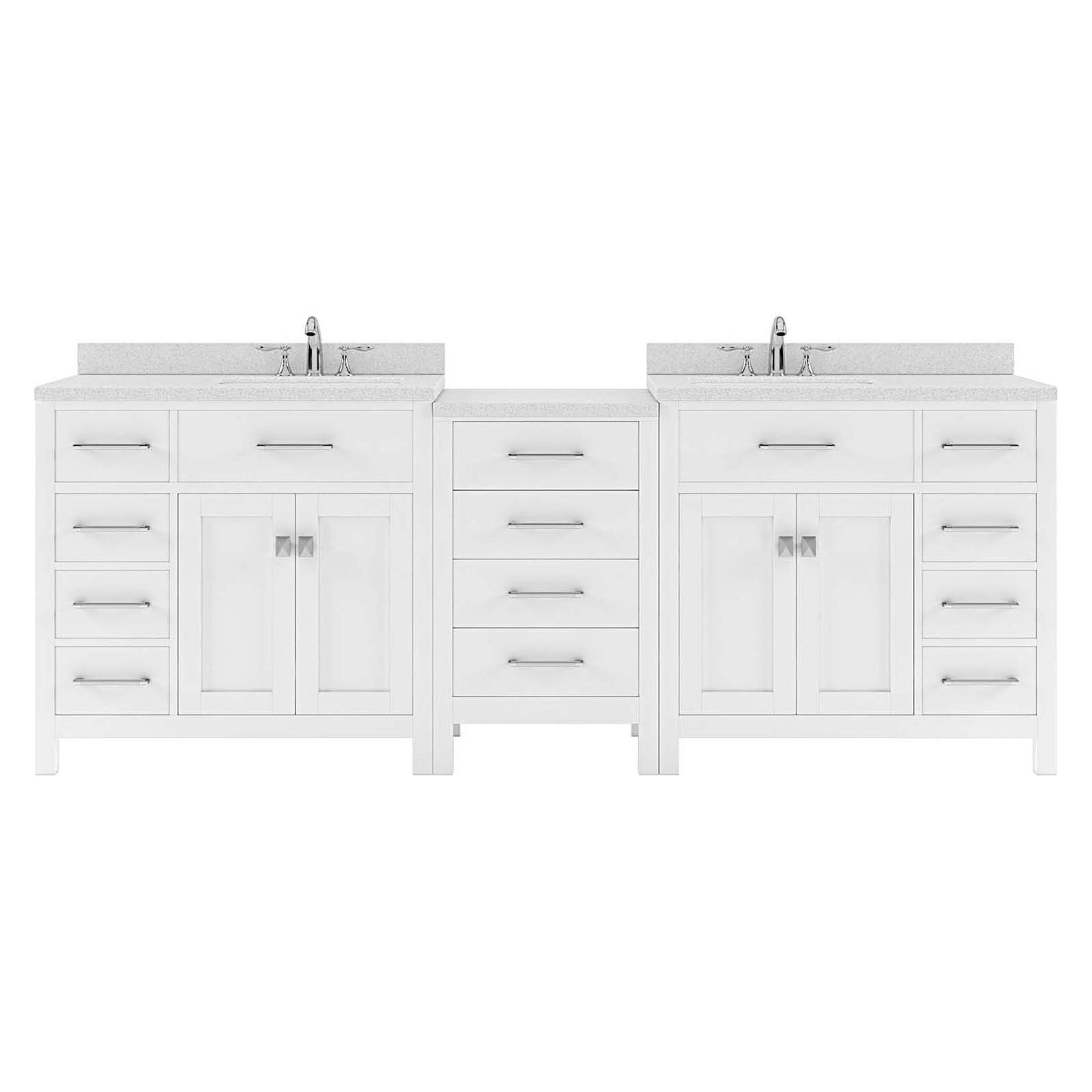 Caroline Parkway 93" Double Vanity Cabinet