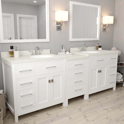 Caroline Parkway 93" Double Vanity Cabinet