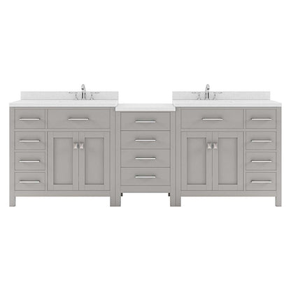 Caroline Parkway 93" Double Vanity Cabinet