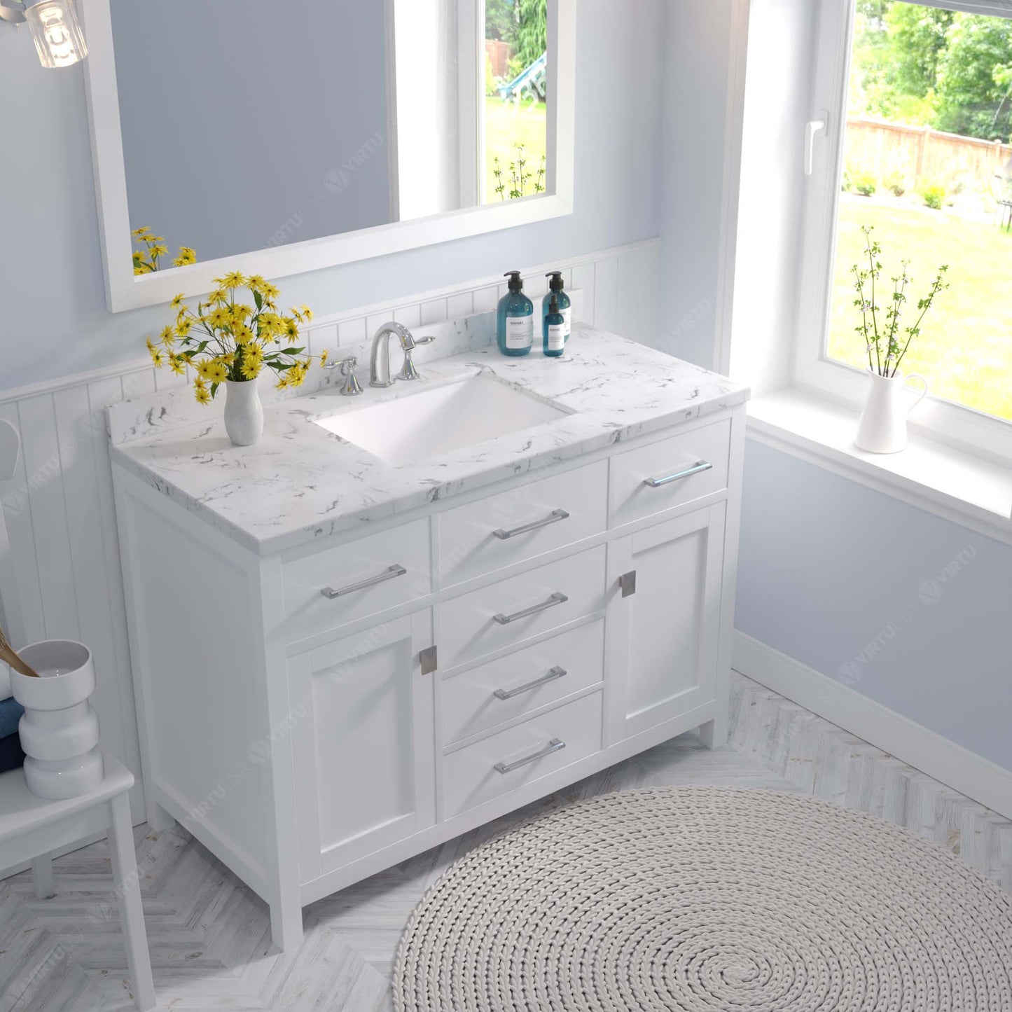 Caroline 48" Single Vanity Cabinet