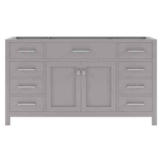 Caroline 60" Single Cabinet in Gray