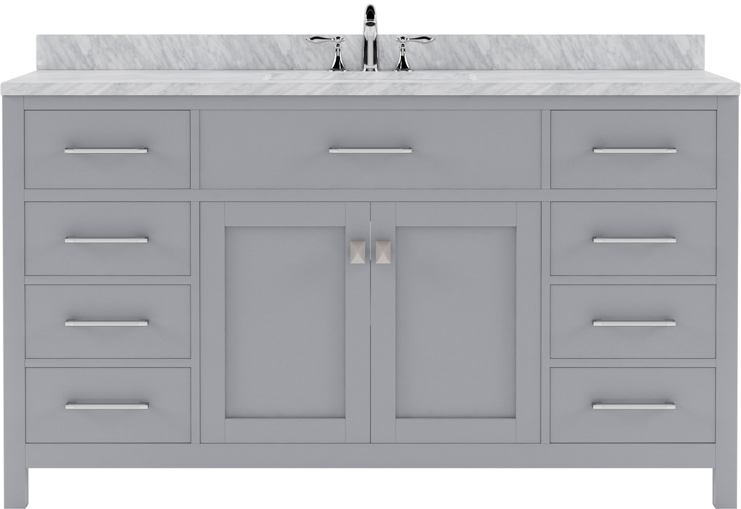 Caroline 60" Single Vanity Cabinet