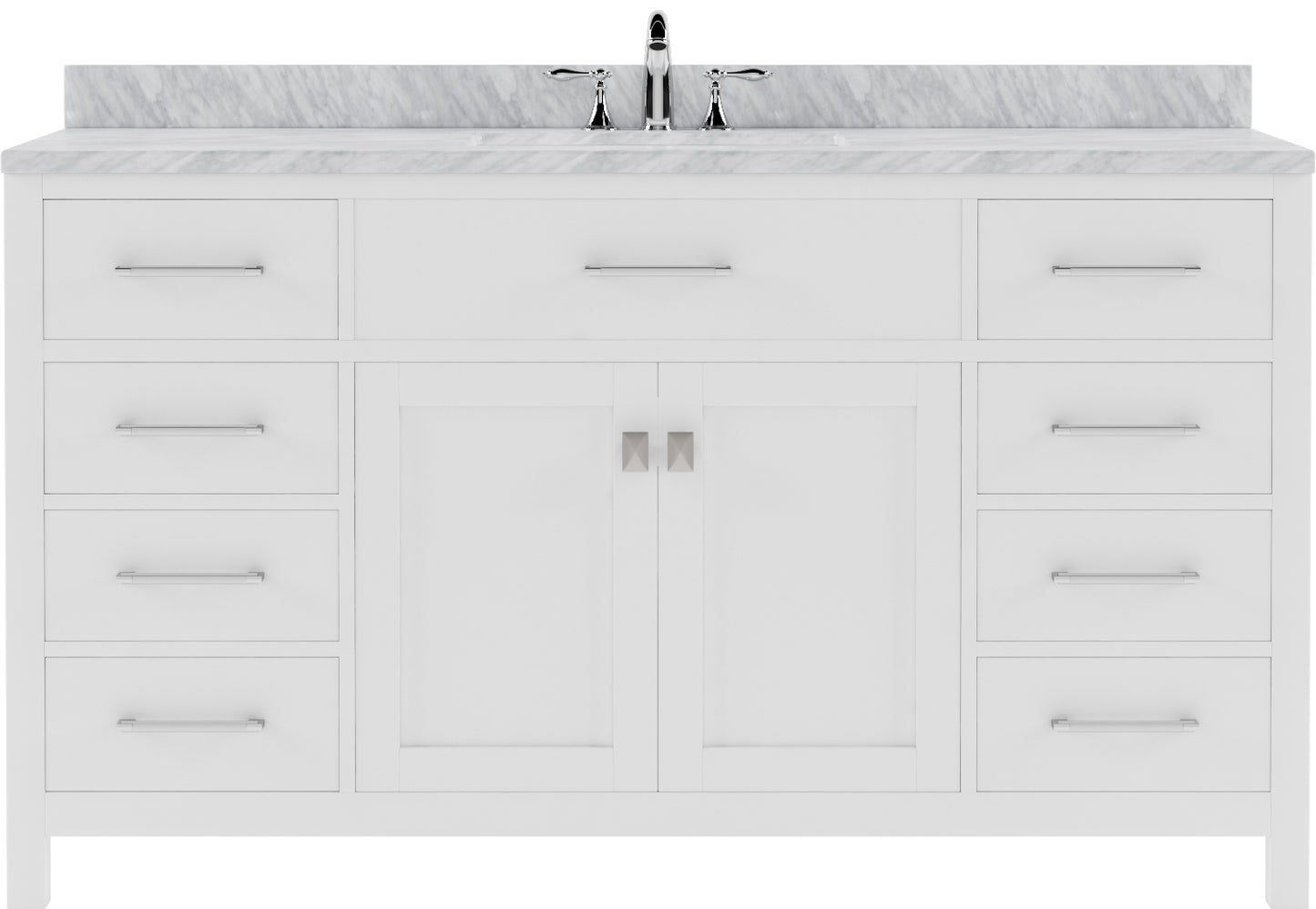 Caroline 60" Single Vanity Cabinet