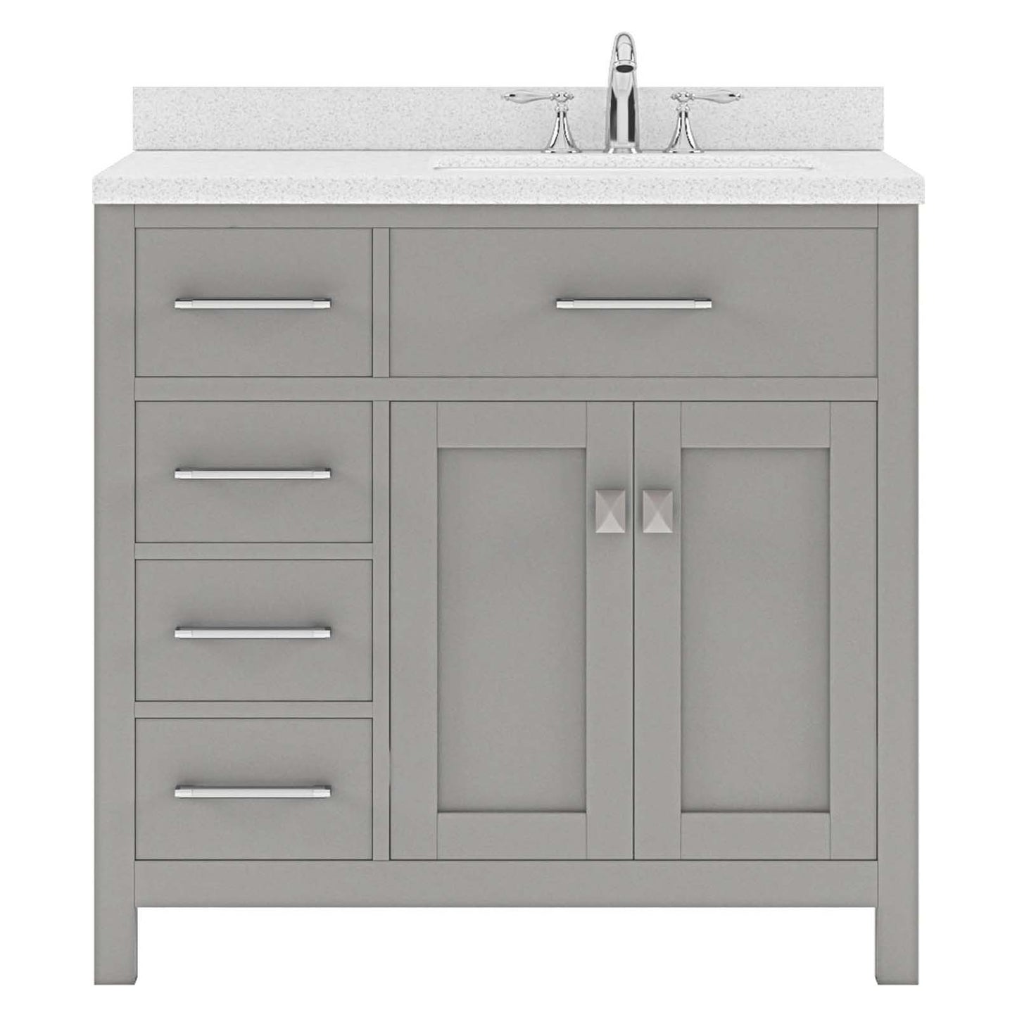 Caroline Parkway 36" Left Single Vanity Cabinet