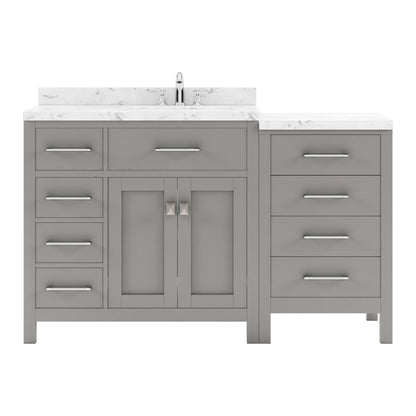 Caroline Parkway 57" Left Single Vanity Cabinet