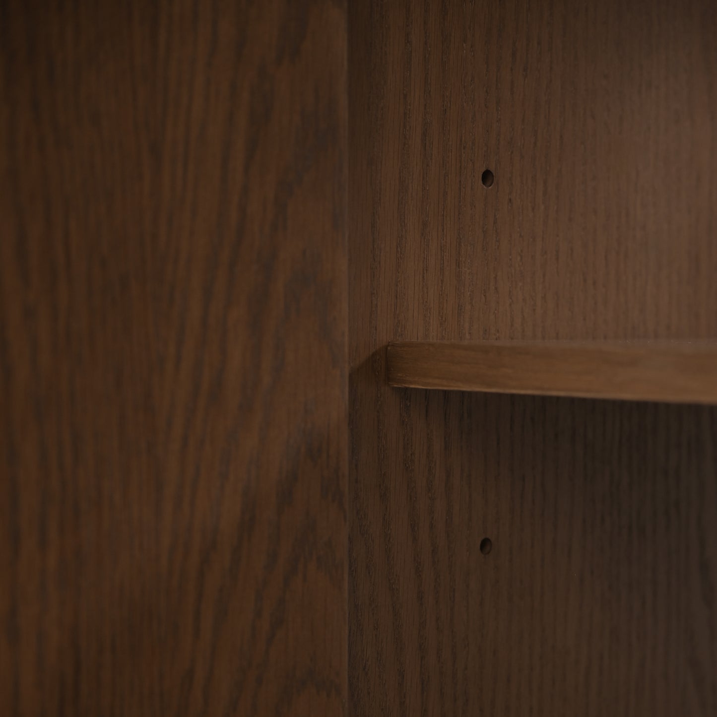 Kathryn 72" Double Vanity with Square Sinks and Statuario Venato Marble Quartz Top in Dark Oak